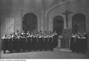Dresden, Kreuzkirche, Heinrich-Schütz-Kapelle. Chorkonzert, Pfingsten 1964