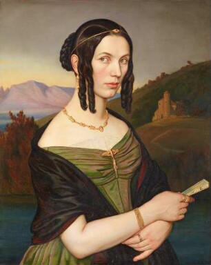 Porträt der Frau Josepha von Zallinger, geborene Amplatz