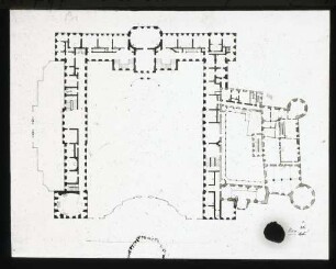 Neues Schloß, Umbau Altes Schloß
