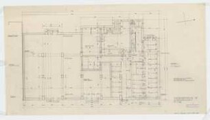 Wohn- und Geschäftshäuser Uhlandstraße 42, 43, 44, Berlin-Wilmersdorf: Grundriss Kellergeschoss 1:50