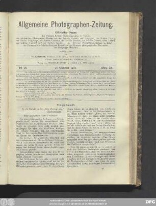 Nr. 28. 10. Oktober 1902. Jahrg. IX.
