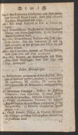 Libri Manuscripti