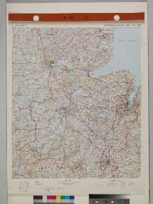 Karte von dem Kreis Rendsburg-Eckernförde