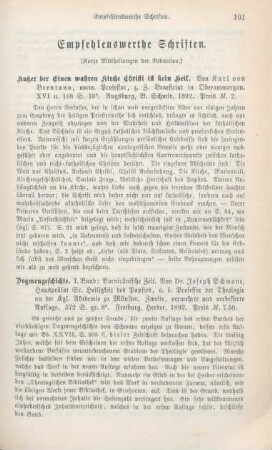 101-106 Empfehlenswerte Schriften