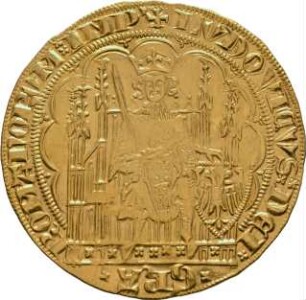 Münze, Chaise d'or, 1338