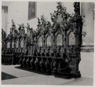 Zwiefalten, Pfarr- und Wallfahrtskirche Münster Unserer Lieben Frau, Chorgestühl