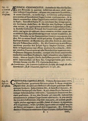 Folia Sacrae Congregationis Concilii, 1717