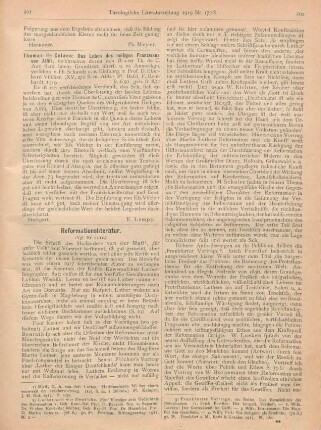 201-206 [Rezension] Lutherana. Lutherheft der Theologischen Studien und Kritiken zum 31. Oktober 1917
