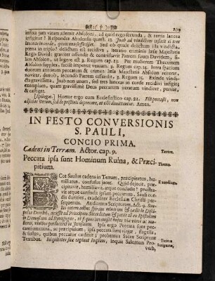 103-114, In Festo Conversionis S. Pauli