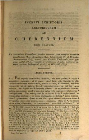 M. Tullii Ciceronis Opera quae supersunt omnia ac deperditorum fragmenta, 1