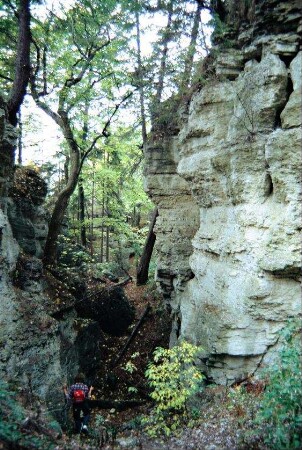 Kammerlöcher zwischen Geraberg und Angelroda