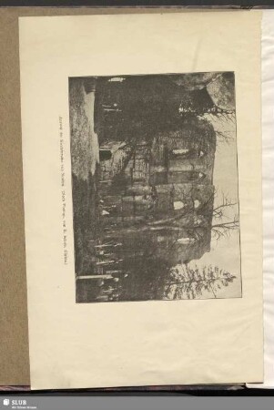 Ansicht der Kirchenruine von Norden.