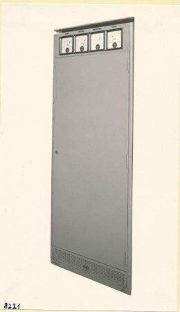 Fernsehsender - Stadthaus - Tür; Foto 1953