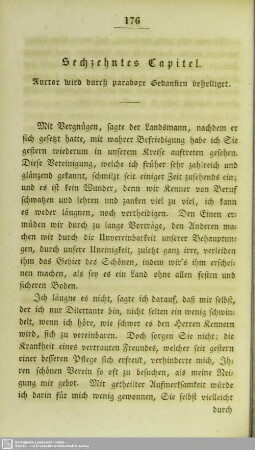 Sechzehntes Capitel