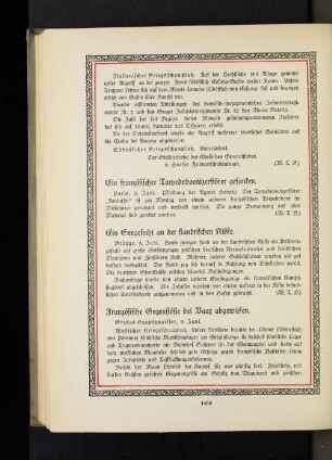 Ein Seegefecht an der flandrischen Küste.