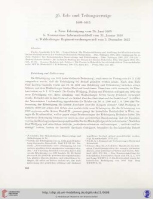 56. Erb- Teilungsverträge