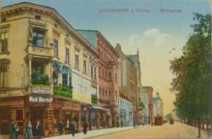Postkarte, Landsberg an der Warthe (Neumark) (Gorzów Wielkopolski)