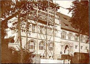 Fischer, Theodor; Jena; Universität - Bauarbeiten