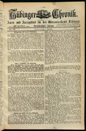 703-722, 1. September (Nro. 171) - 7. September (Nro. 175)