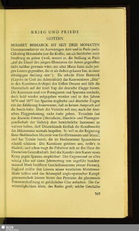 Krieg Und Friede
