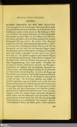 Krieg Und Friede