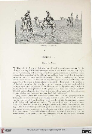 Section VI: Egypt to Sinai