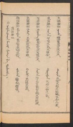 Adališara manju gisun be suhengge = 清語解似