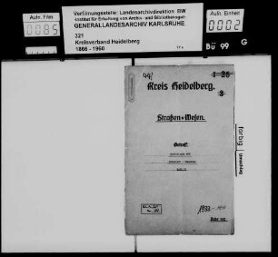 Kreisstraße 289 (Heft II)