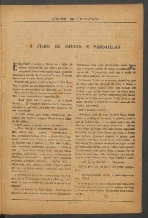 O filho de Fausta e Pardaillan