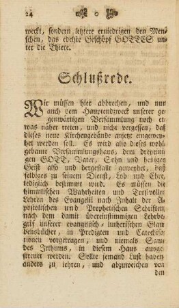 Schlußrede