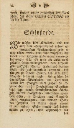 Schlußrede