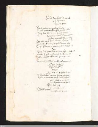 Carmina ad suum Augustinum Brechtell ex indignatione Flaccus poeta