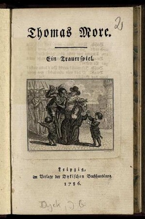 Thomas More : Ein Trauerspiel