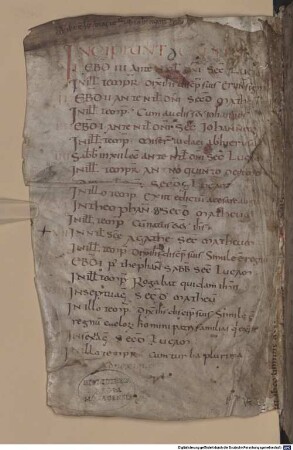 Homiliae in Evangelia - BSB Clm 6295