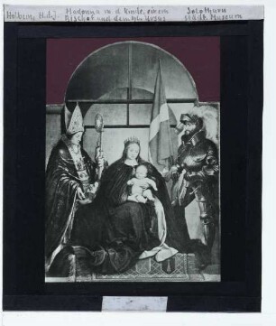 Holbein d. J., Solothurner Madonna (Solothurn KM A I 134)