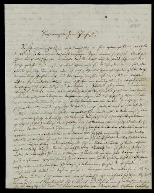 Nr. 268: Brief von Peter Wilhelm Forchhammer an Karl Otfried Müller, London, 8.10.1830