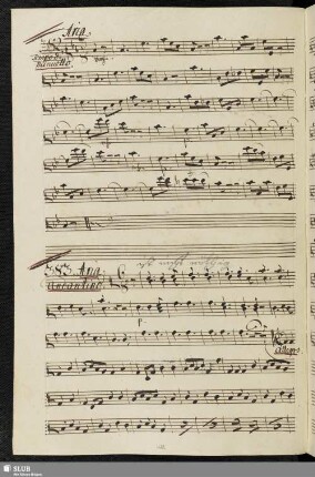 383. Aria: Non vo già che si suonino / Salieri, A.