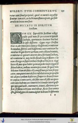 De peccato in Spiritum Sanctum.