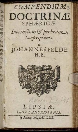 Compendium Doctrinae Sphaericae
