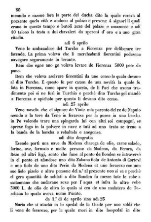 adi 23 aprilo - 1494