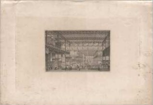 Voit, August von; München; Glaspalast - Perspektive