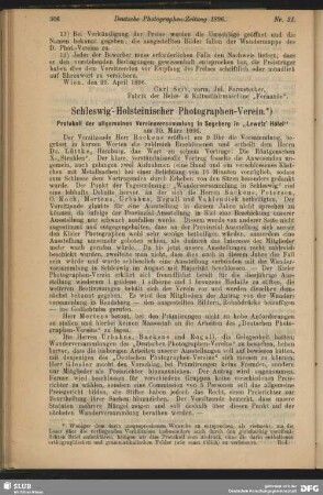 Schleswig-Holsteinischer Photographen-Verein