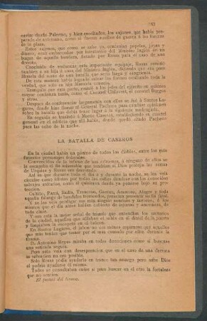 La batalla de Caseros
