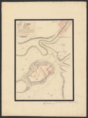 Plan du Chateau de Joux