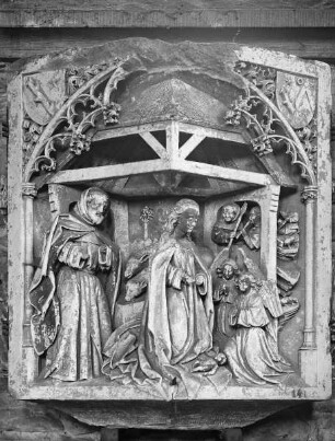 Relief der Geburt Christi, aus der Abtei Sankt Bavo