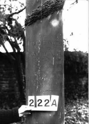 Grabstein A I/2/22A