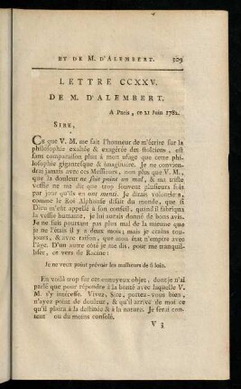 309-320, Lettre CCXXV.-CXXVIII.