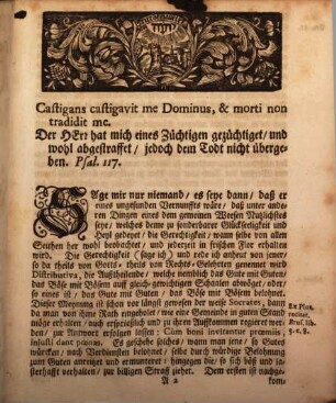 Strenges Zucht-Haus Göttlicher Gerechtigkeit, Oder Scharffe Zucht-Beyn Des Fegfeuers : Vorgestellet An dem gewöhnlichen Jahrs-Tag Welchen Christ-Catholische Kirche zu Erlösung und Befreyung Der Armen Zucht-leydenden Seelen angesetzet