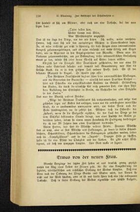 Etwas von der neuen Frau