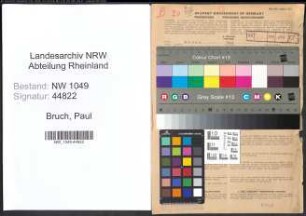 Entnazifizierung Paul Bruch , geb. 26.03.1894 (Rektor)